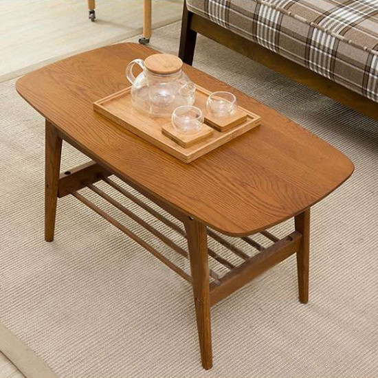 Danish Coffee Table L75, Walnut Danish Coffee Table L75, Walnut